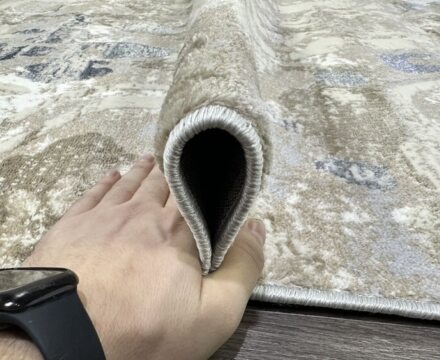 D070B_CREAM SHIRINK / BLUE FDY