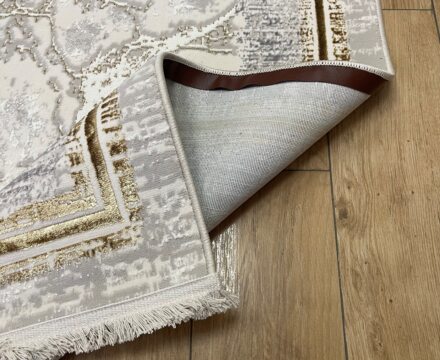 Квадратный ковёр Valentino + vigo 6025A_GOLD_GOLD, Турция