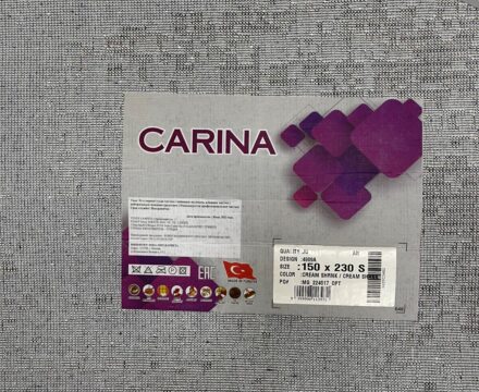Овальный ковёр Carina 4909A_CREAM_CREAM, Турция