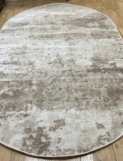 Овальный ковёр Atlas 3394A_VIZON_BEIGE, Турция