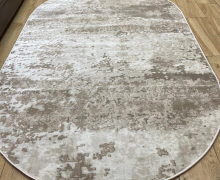 Овальный ковёр Atlas 3394A_VIZON_BEIGE, Турция