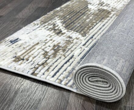 D071A_CREAM SHIRINK / BLUE FDY