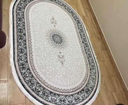 Овальный ковёр Irani lux 6924A_D_BLUE_D_BLUE, Турция