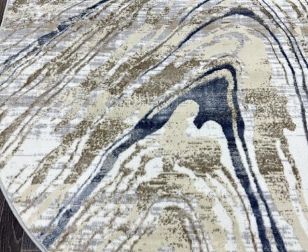 D065A_CREAM SHIRINK / BLUE FDY