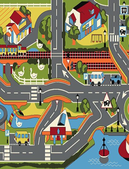 Прямоугольный ковёр Фэнси 20701_22066, Россия