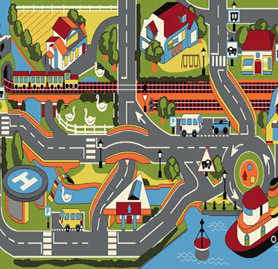 Прямоугольный ковёр Фэнси 20701_22066, Россия