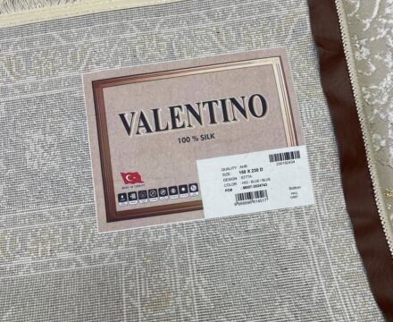 Прямоугольный ковёр Valentino + vigo 6777A_BLUE_BLUE, Турция
