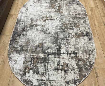 Овальный ковёр Effero  A787AG_GREY_L_BROWN, Турция