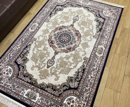 Прямоугольный ковёр Shahriyar 3854N_NAVY_NAVY, Турция