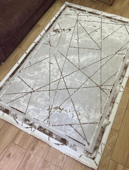 Прямоугольный ковёр Trend 7146A_BROWN_BROWN,