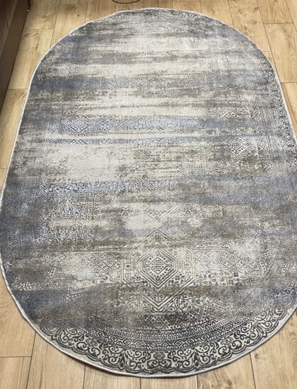 Овальный ковёр Panda  BB335A_L_GREY_C_BEIGE, Турция