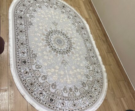 Овальный ковёр Irani lux 6763A_CREAM_CREAM, Турция