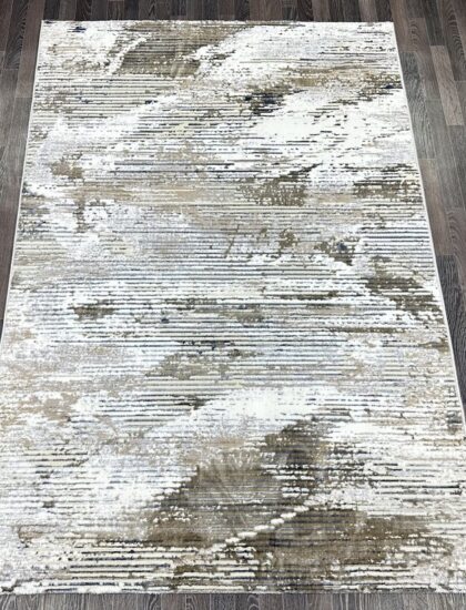 D071A_CREAM SHIRINK / BLUE FDY