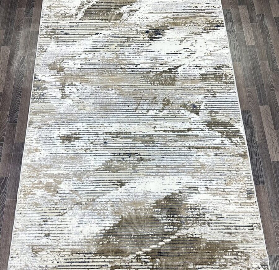 D071A_CREAM SHIRINK / BLUE FDY