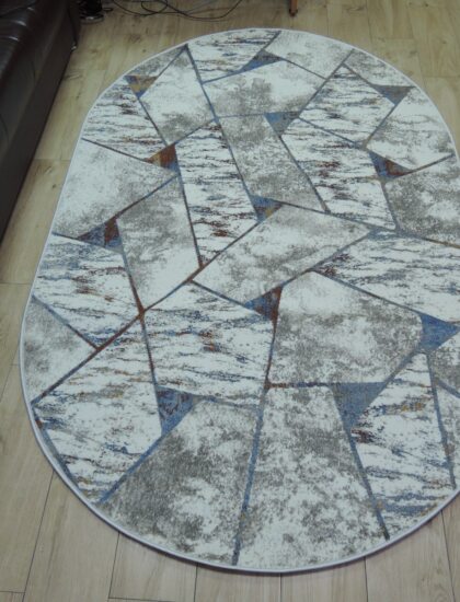 Овальный ковёр Selin  3122A_CREAM_CREAM, Турция