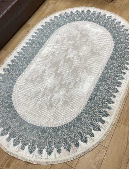 Овальный ковёр Palmira premium  4892A_BLUE_BLUE, Турция