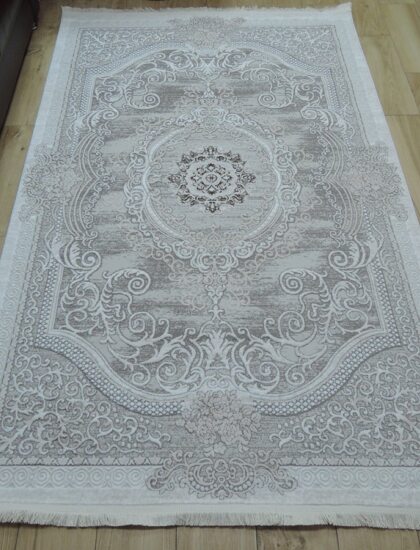 Квадратный ковёр Palmira 2539A_CREAM_CREAM, Турция