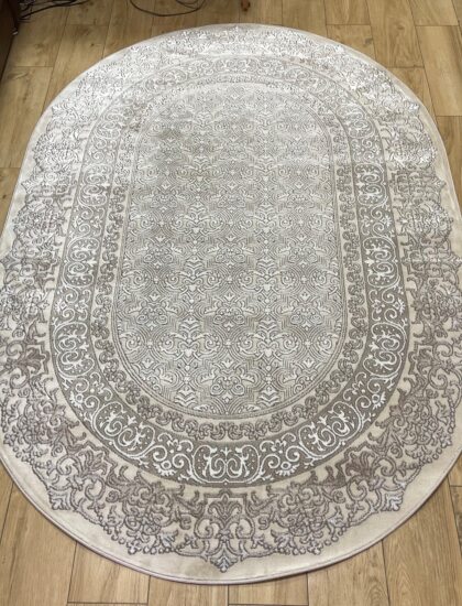 Овальный ковёр Palermo 00501A_L_BEIGE_CREAM, Турция