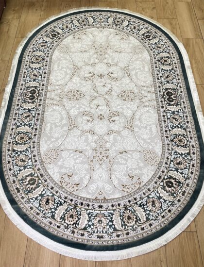 Овальный ковёр Irani lux 6839A_D_BLUE_D_BLUE, Турция