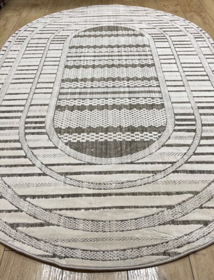 Овальный ковёр Tiffany  0DG31B_VIZON_COCONUTMILK, Турция