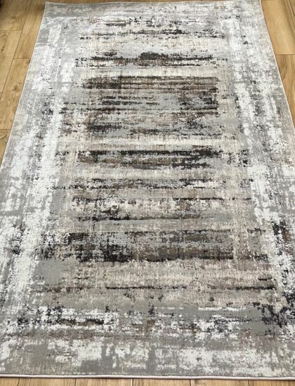 Прямоугольный ковёр Effero  A785AG_D_GREY_L_GREEY, Турция