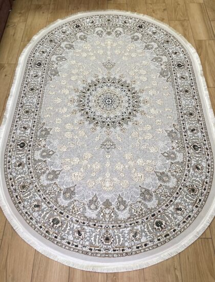 Овальный ковёр Irani lux 6763A_CREAM_CREAM, Турция
