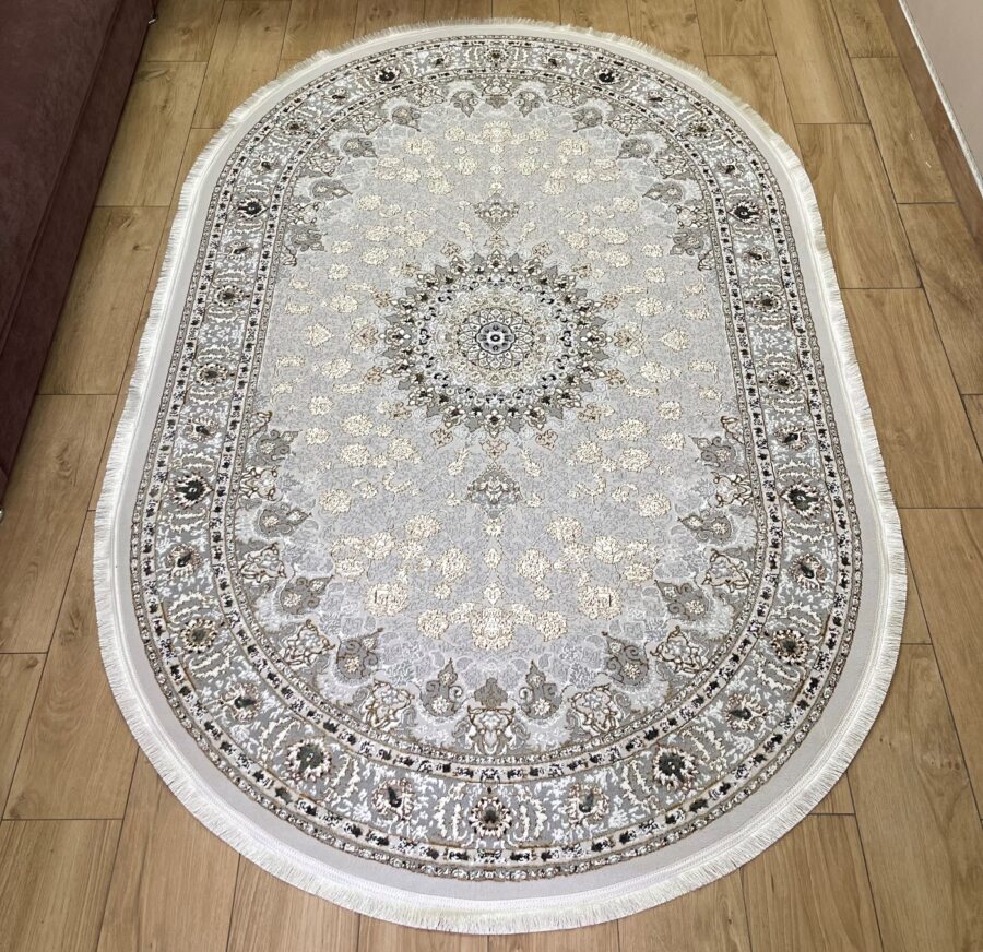 Овальный ковёр Irani lux 6763A_CREAM_CREAM, Турция