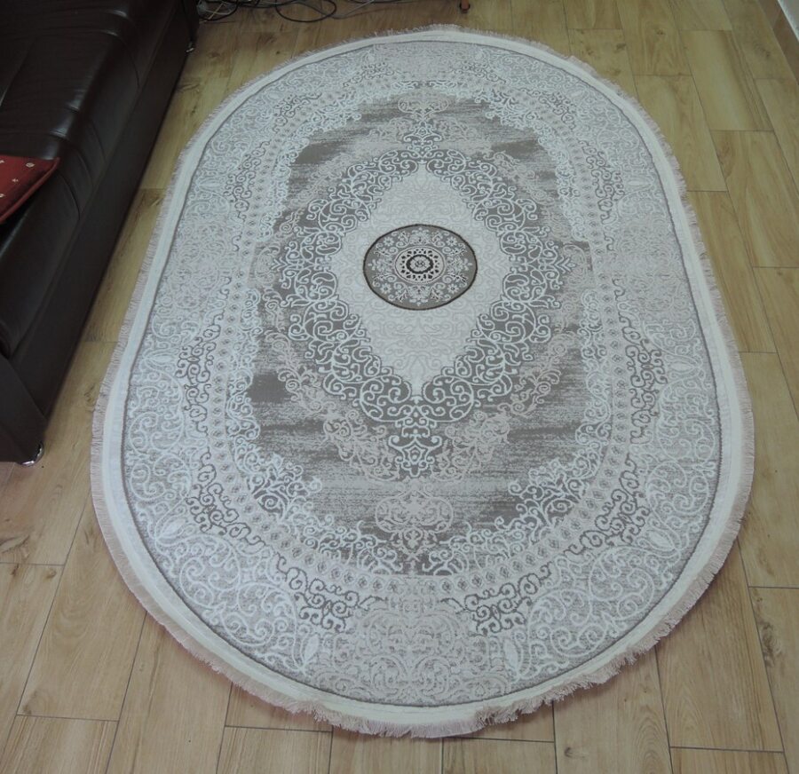 Круглый ковёр Palmira 2538A_CREAM_CREAM, Турция