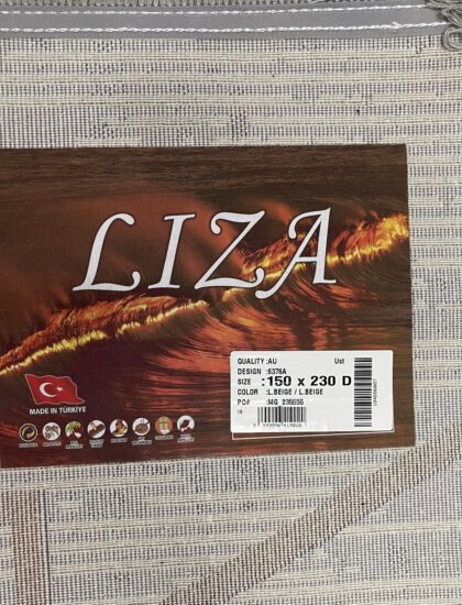 Прямоугольный ковёр Liza 6376A_BEIGE_BEIGE, Турция
