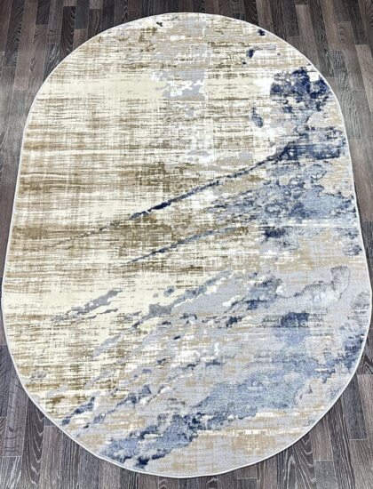 D038A_CREAM SHIRINK / BLUE FDY