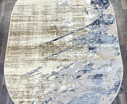 D038A_CREAM SHIRINK / BLUE FDY