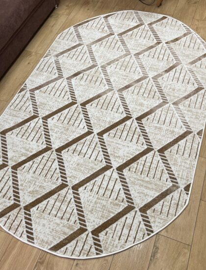 Овальный ковёр Roma  4025A_BEIGE_CREAM, Турция