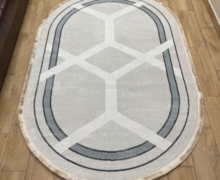 Овальный ковёр Carina 4914A_BEIGE_BEIGE, Турция