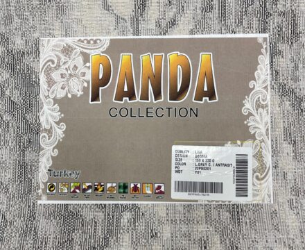 Овальный ковёр Panda  BB334A_L_GREY_C_ANTRASIT, Турция