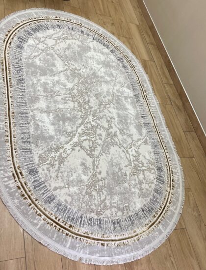 Овал ковёр Valentino + vigo 6025A_GOLD_GOLD, Турция