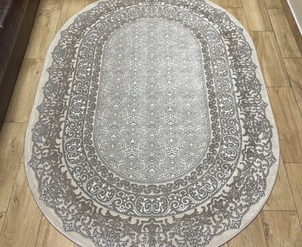 Круглый ковёр Palermo 00501A_L_BEIGE_CREAM, Турция