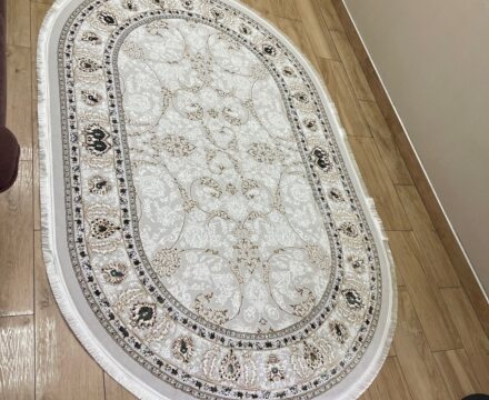 Овальный ковёр Irani lux 6839A_CREAM_CREAM, Турция