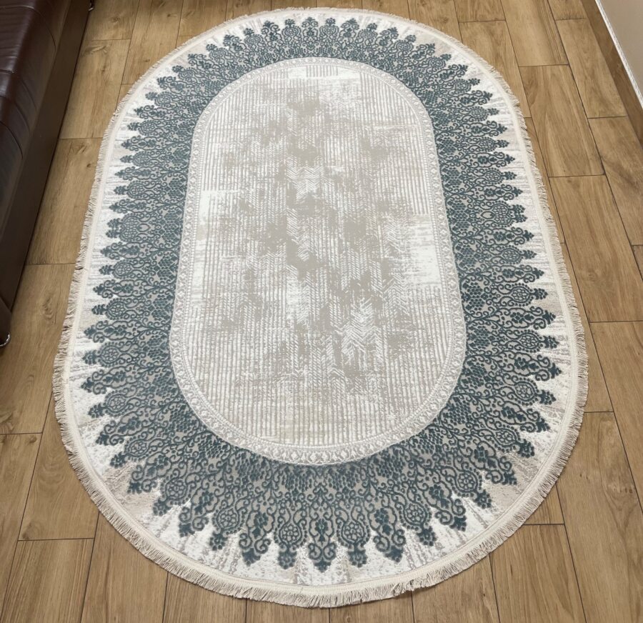 Овальный ковёр Palmira premium  4892A_BLUE_BLUE, Турция