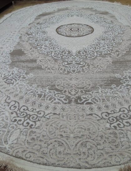 Овальный ковёр Palmira 2538A_CREAM_CREAM, Турция