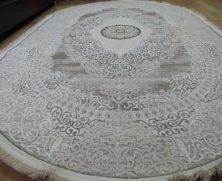 Овальный ковёр Palmira 2538A_CREAM_CREAM, Турция