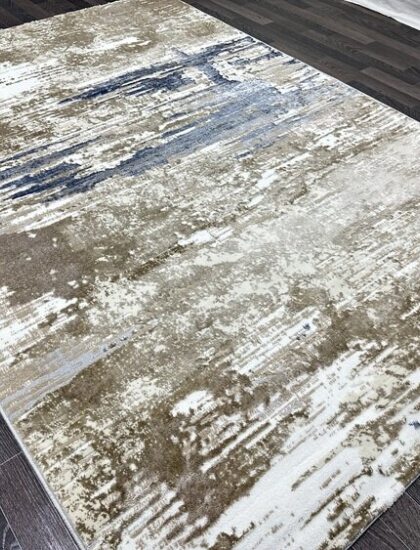 D068A_CREAM SHIRINK / BLUE FDY