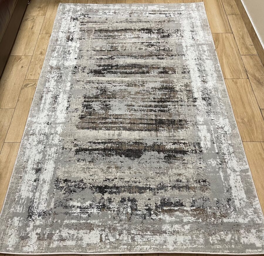 Прямоугольный ковёр Effero  A785AG_D_GREY_L_GREEY, Турция
