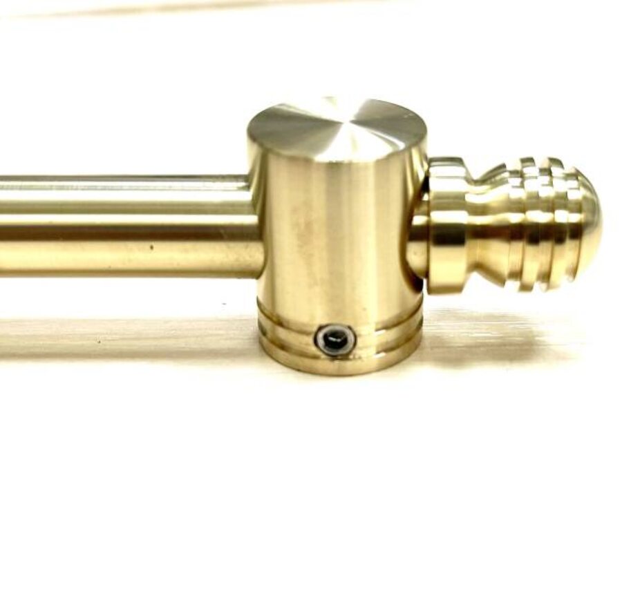 Длина 1,5 м. Ковродержатель из латуни L017 Пруток 12 мм