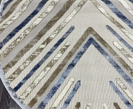 D037A_CREAM SHIRINK / BLUE FDY