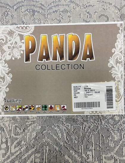 Овальный ковёр Panda  BB333A_L_GREY_C_BLUE, Турция