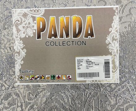 Овальный ковёр Panda  BB333A_L_GREY_C_BLUE, Турция