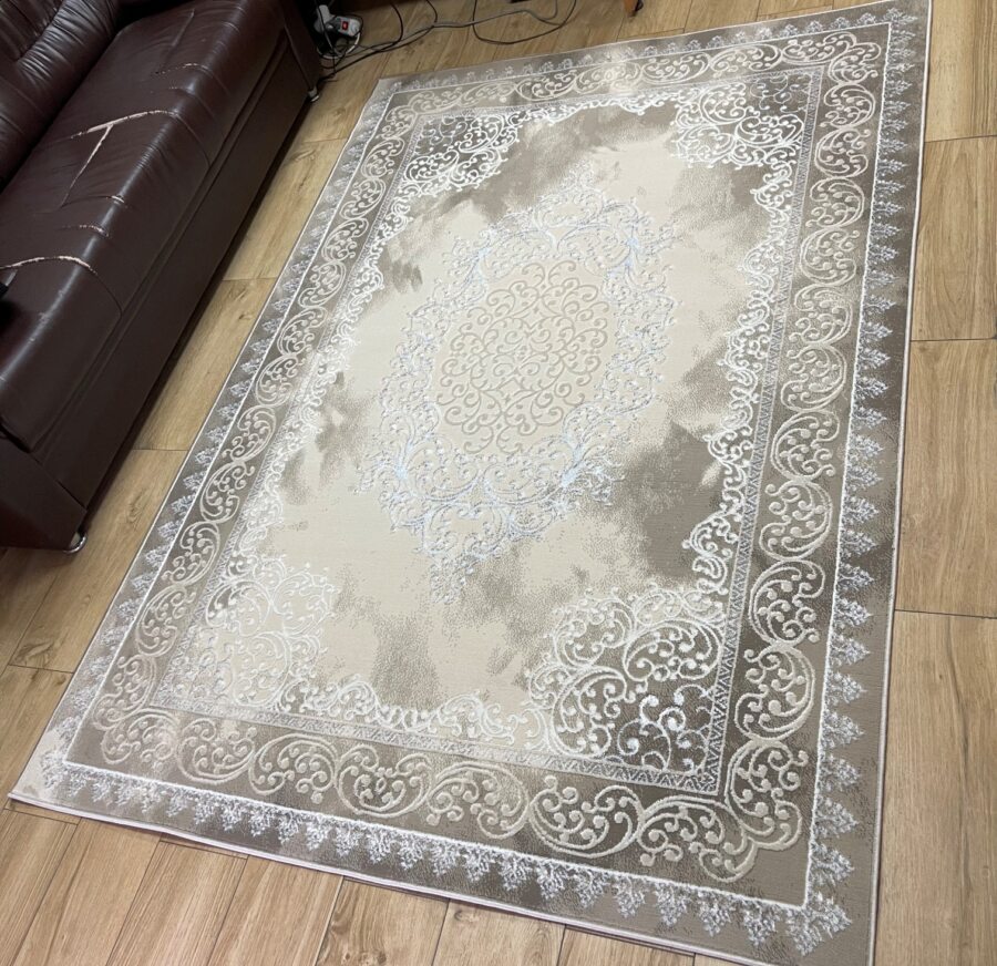 Прямоугольный ковёр Palermo 0102SA_IVORY_BEIGE, Турция