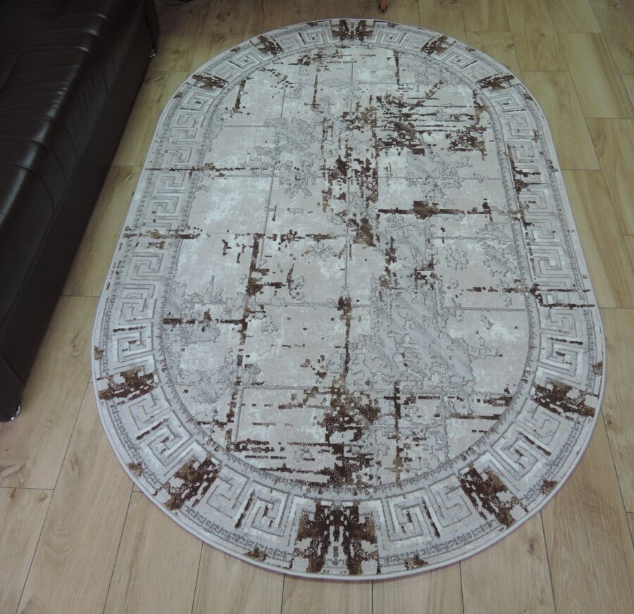 Овальный ковёр Armada  3403B_BEIGE_BEIGE, Турция