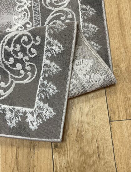 Квадратный ковёр Palermo 0102SA_C_L_GREY_C_GREY, Турция