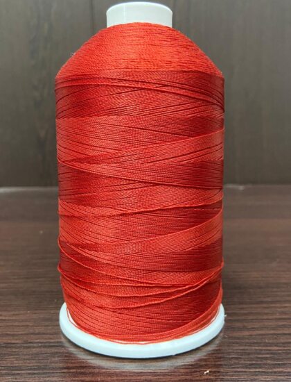 Лавсановая нить для оверлока красная  Вторичная